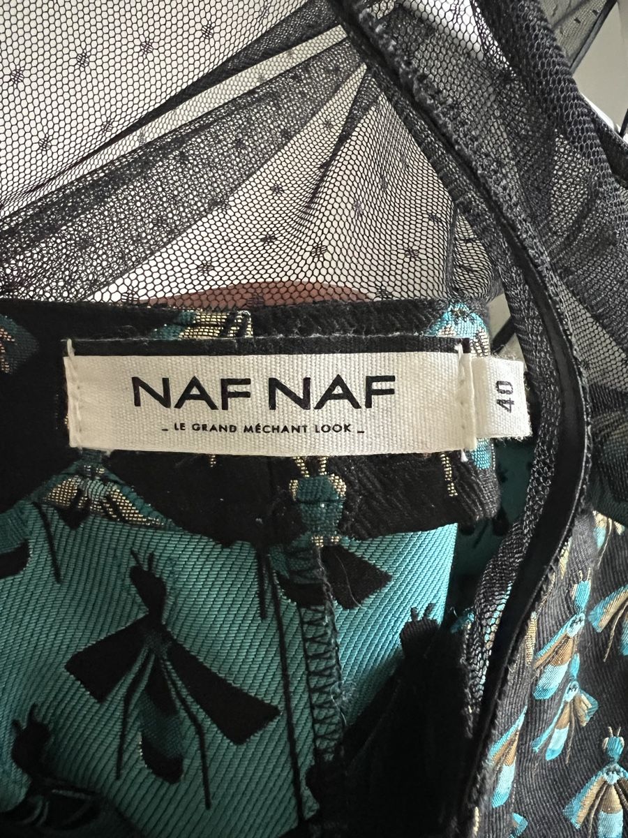 Nafnaf Vestiti: NAF NAF Kleid Grösse 40 mit schönem Muster – Usato da Horgen venduto da mel_xz88 2
