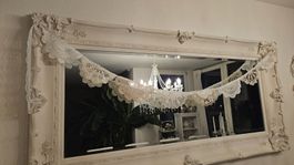 Wimpelkette Wimpel Spitze Hochzeit Girlande Shabby Chic