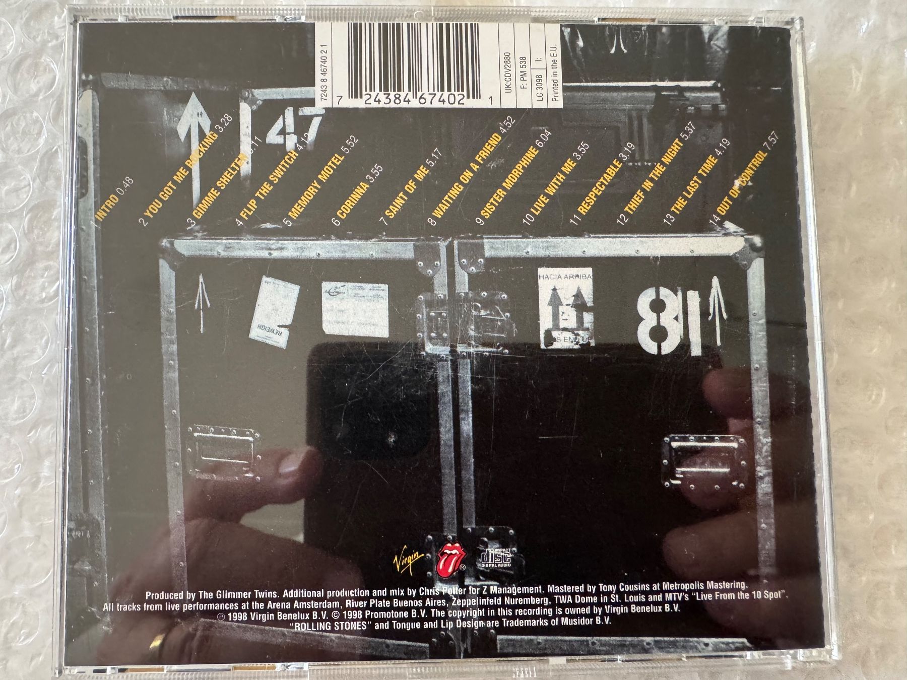 CD: Rolling Stones - No Security (Live) – Nuovo (secondo la descrizione) da Duggingen venduto da Kisha010 2