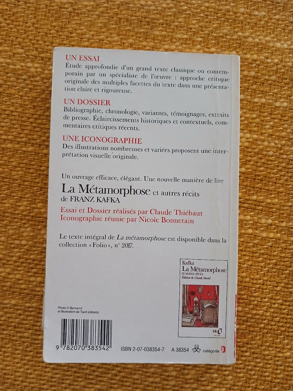 Libri: La métamorphose Kafka – Usato da Zürich venduto da the_j28l 1