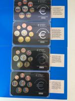 4 EURO Kursmünzensätze Sonderprägung mit Echtheitszertifikat
