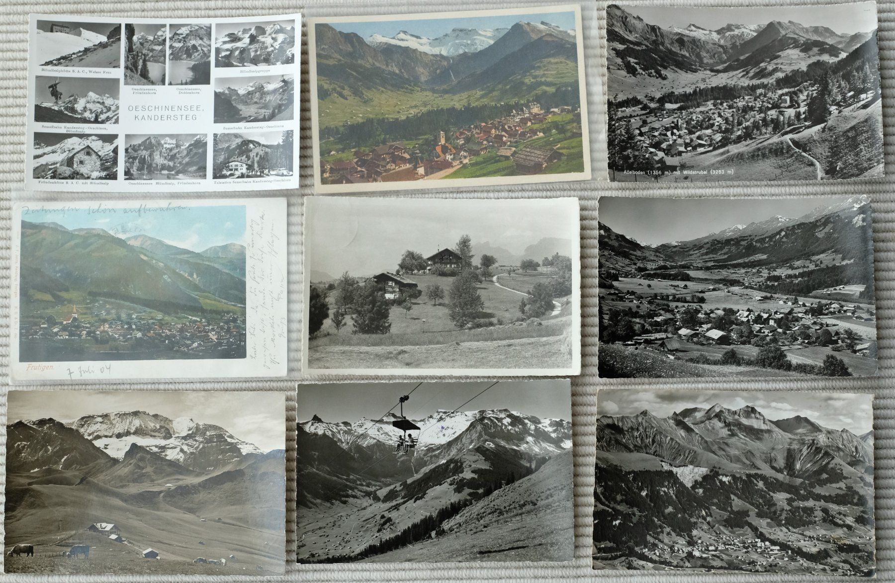 Ansichtskarten: 30 Ansichtskarten Berner Oberland 1904 - ca. 1960 – Gebraucht aus Ehrendingen von nicoro50