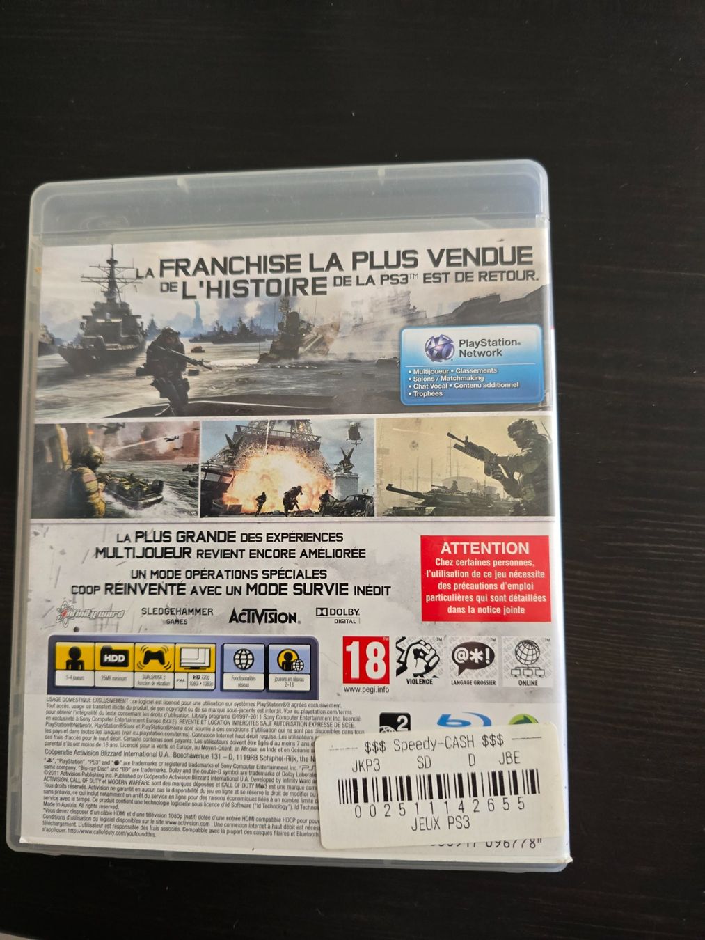 Sony Giochi: Jeu Call of Duty MW3 – Usato da Tramelan venduto da Nirdan 2