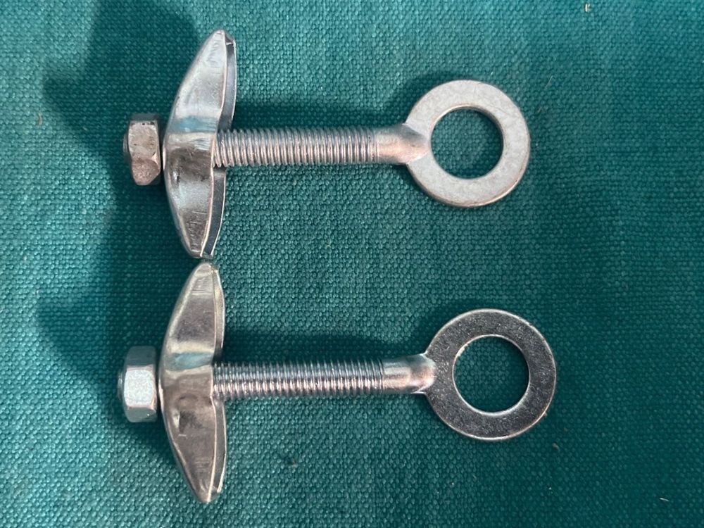 Tensor De Cadena De Bicicleta BMX, M6x60mm, Paquete De 2
