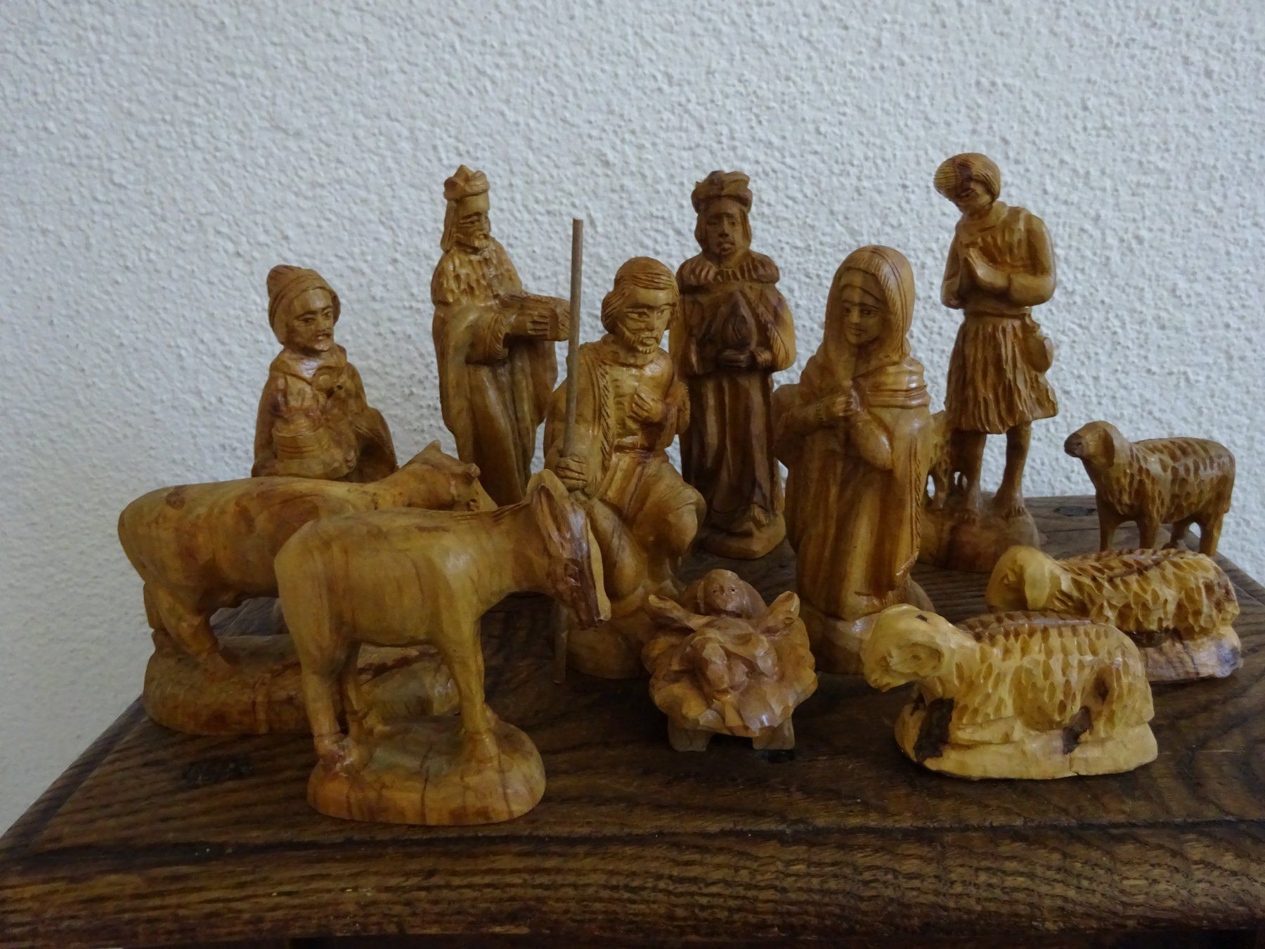 Skulpturen & Statuen: Palästina Krippe / Holz, vollständig – Gebraucht aus Esslingen von eintagammeer 4