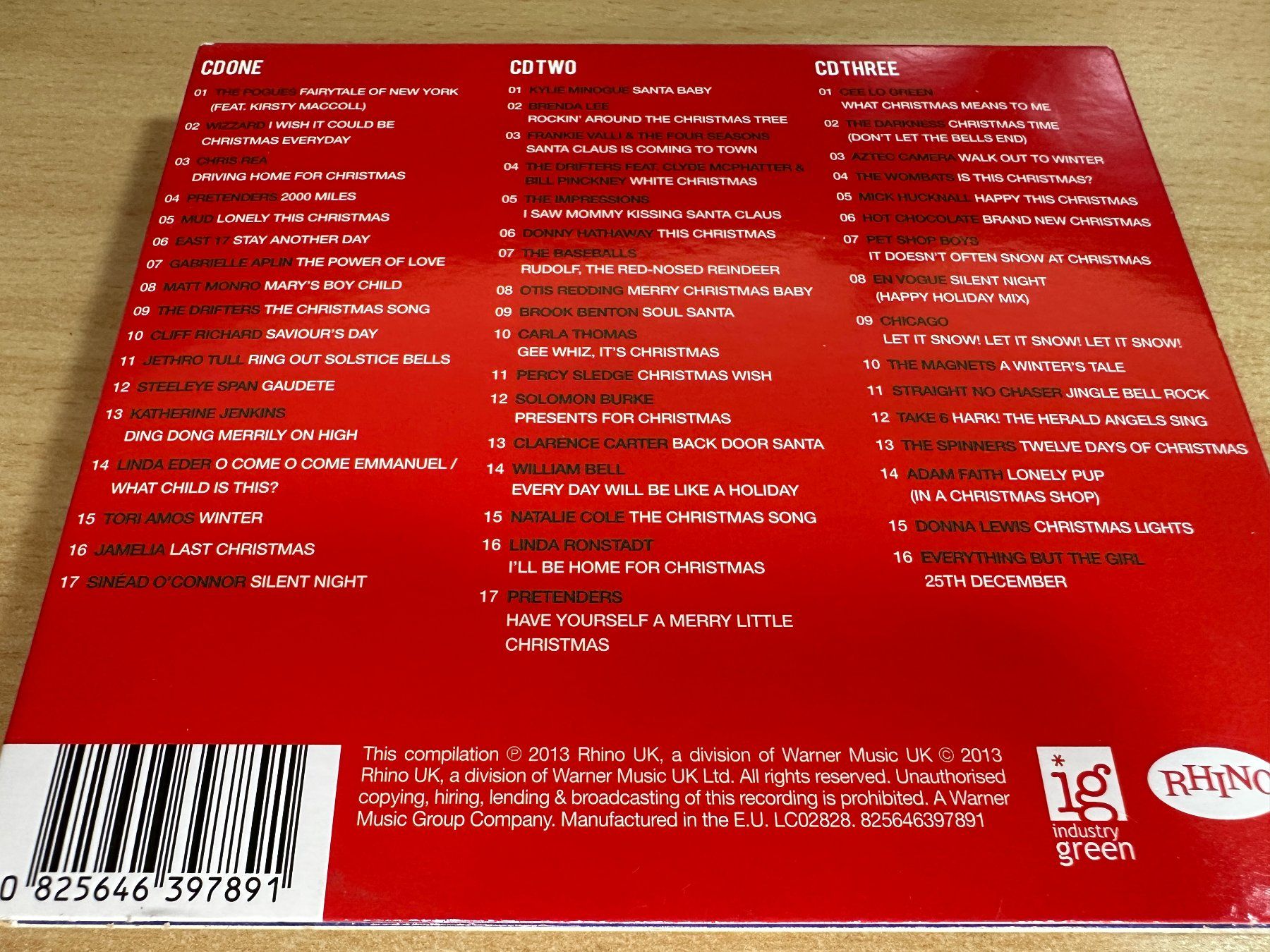 CD: Various – Christmas - 3 CD – Usato da Rikon im Tösstal venduto da Alpenmutz 1