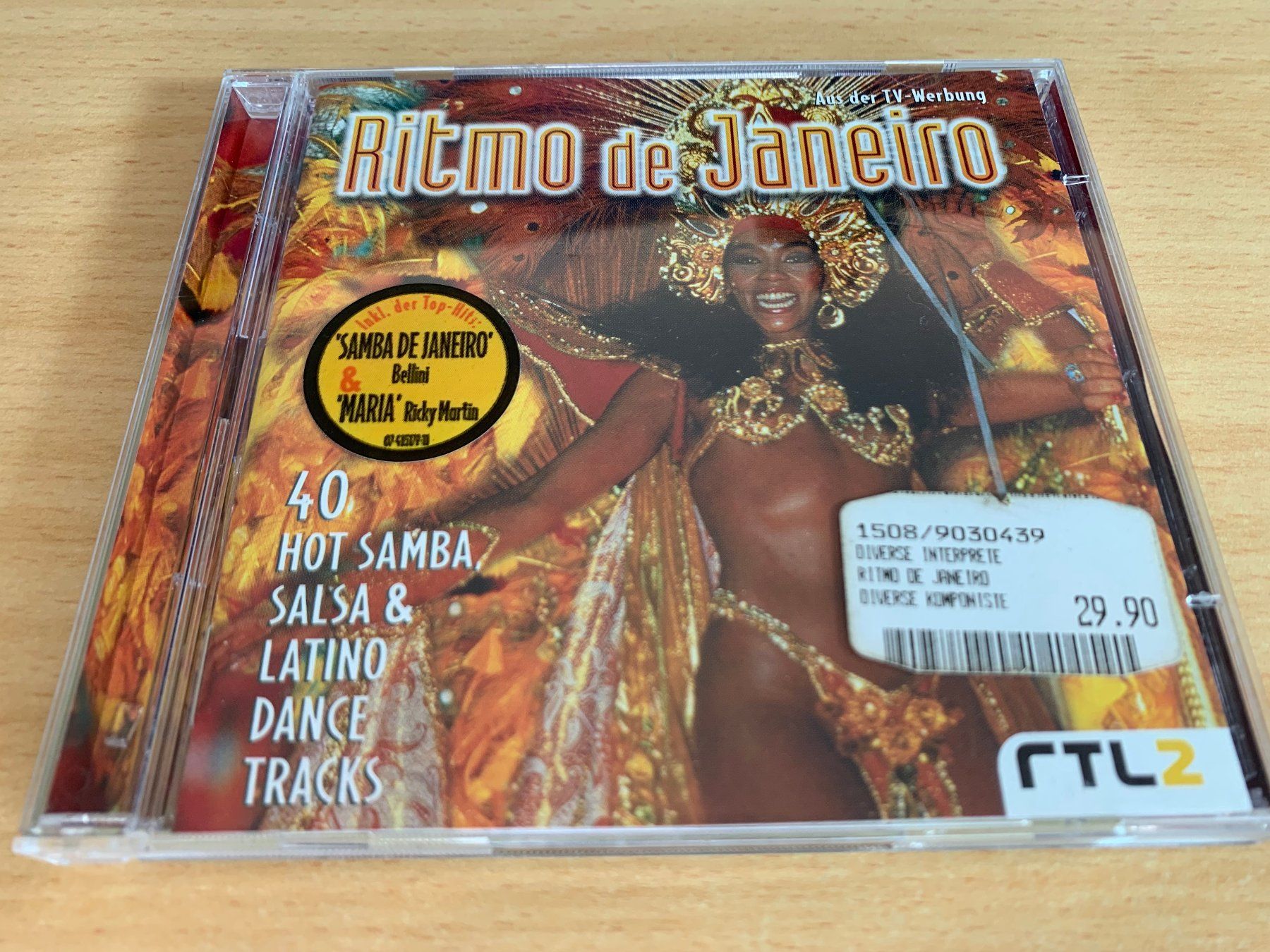 CDs: Various – Ritmo De Janeiro - 2 CD – Gebraucht aus Rikon im Tösstal von Alpenmutz