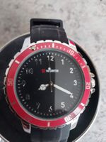 WÜRTH UHR MIT BOX NIE BENUTZT, BATTERIE MUSS ERSETZT WERDEN