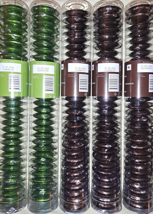 300 Stück Alu-Deckel Für Wiederverwendbare Nespresso VertuoLine Kapseln - 59 Mm, Lebensmittelecht