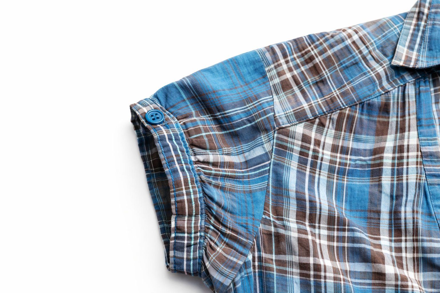 Camicette: Bluse Damen Kariert Blau Kurzarm Gr. 36 – Nuovo (secondo la descrizione) da Fully venduto da VaneaSelection 6