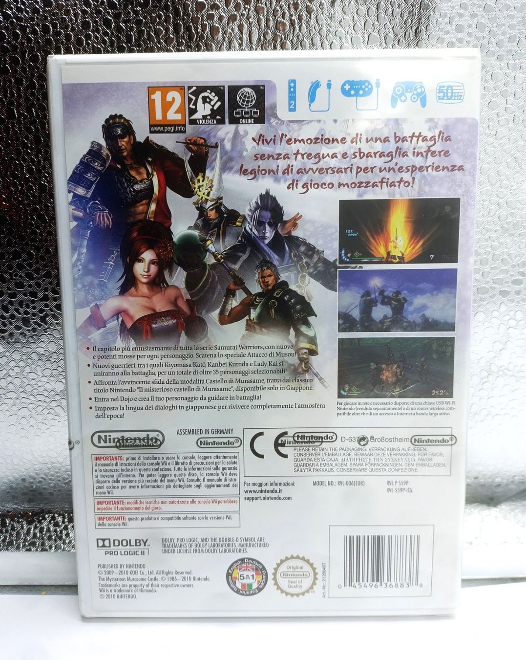 Nintendo Spiele: Samurai Warriors 3 Nintendo Wii, Neu, italian version – Neu und originalverpackt aus Wil SG von Donaldus 1