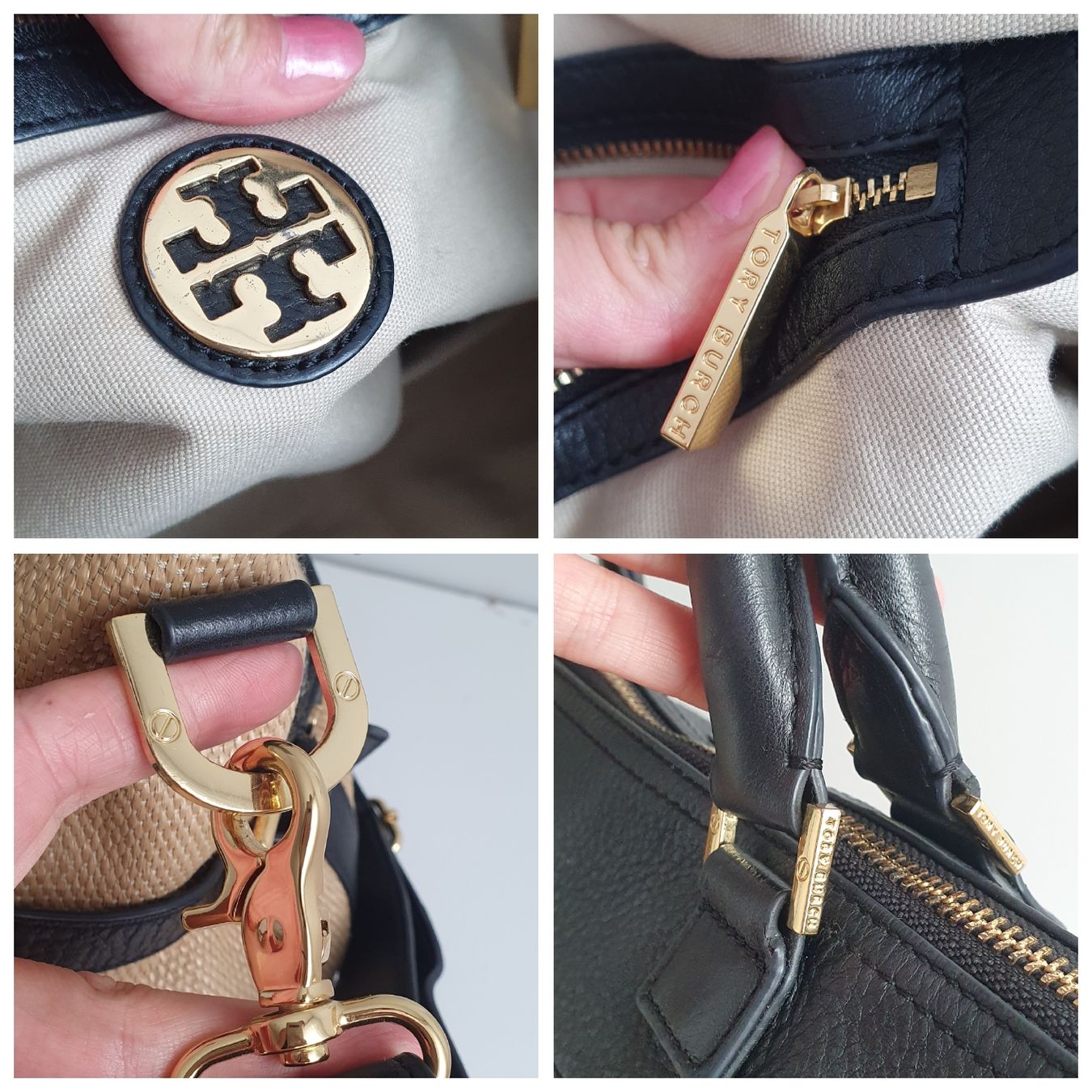 Tory Burch Borse da donna: Tory Burch Tote Bag Textilgewebe Canvas  – Nuovo (secondo la descrizione) da Niederteufen venduto da Mira_72 9
