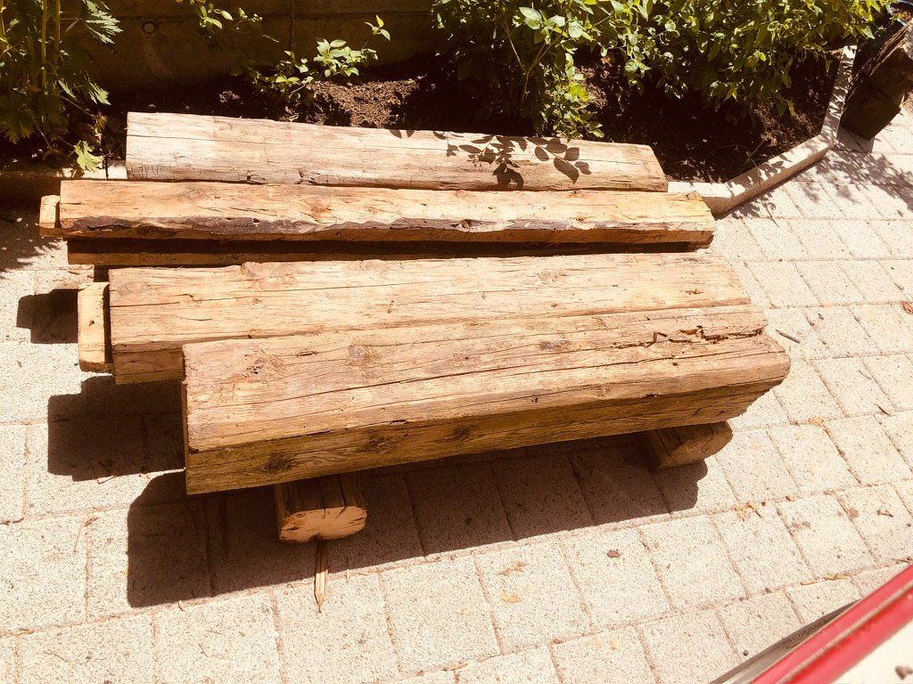 Articoli in legno: 30 Laufmeter Altholzbalken, ca. 250 jährig – Usato da Haslen GL venduto da Willi17 2
