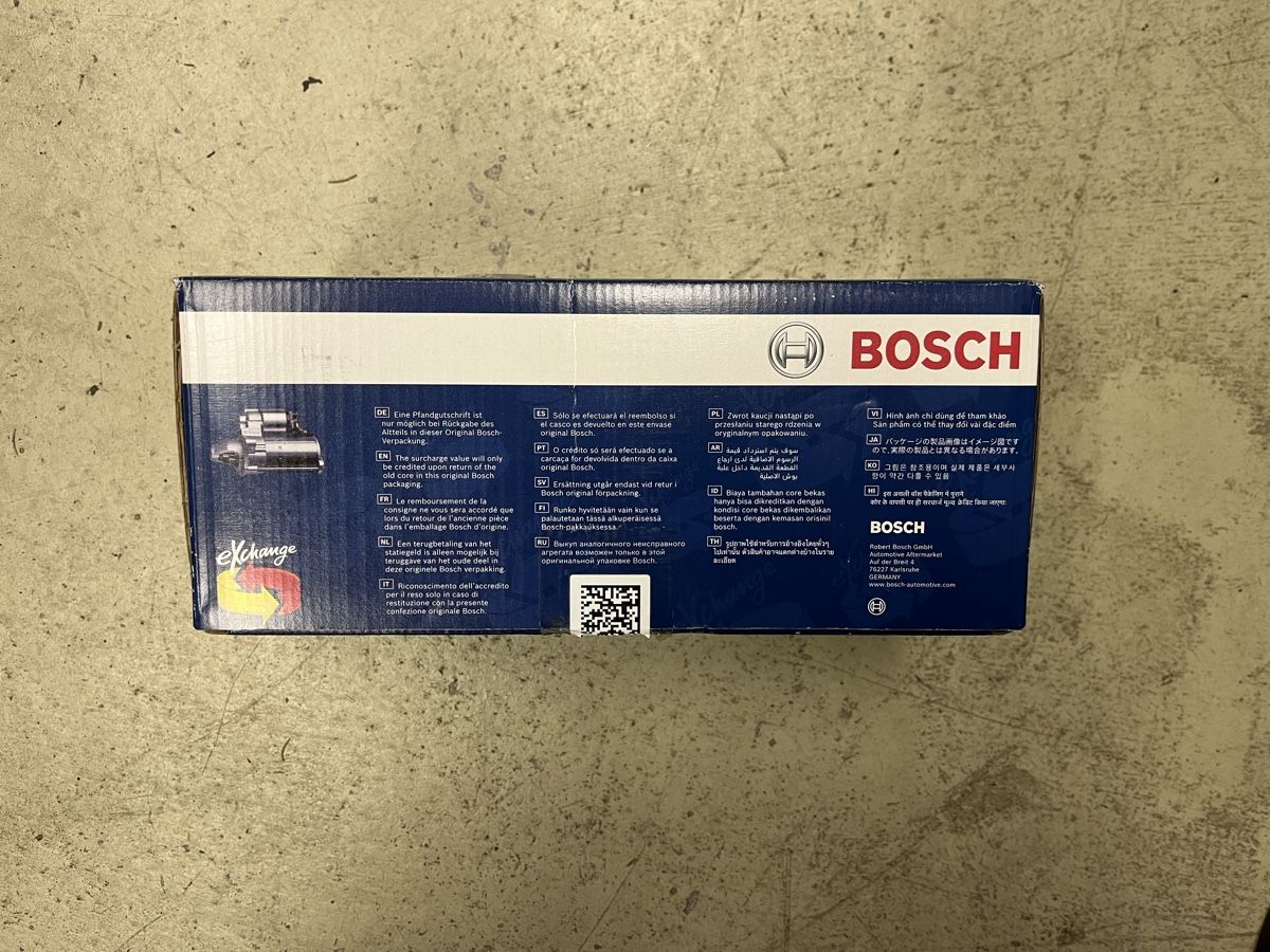 Bosch Tutti pezzi di ricambio auto: Anlasser Bosch OVP neu BMW e53 X5, e46, e60, e61, e83 – Nuovo e nell'imballaggio originale da Greppen venduto da Slik21 1