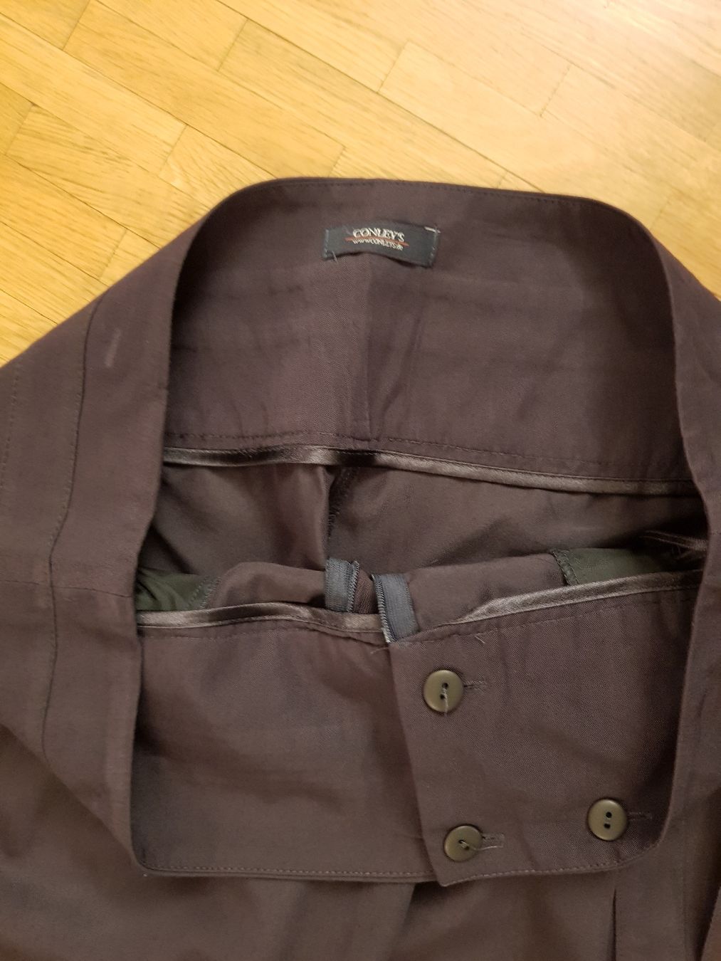 Pantaloni: Pantalon CONLEY'S gris Taille 42 – Usato da Veyrier venduto da sosozizou 2
