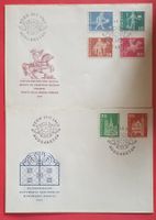 BW23) 355-59, 61, Postgeschichte 1960 FDC  ohne Adresse