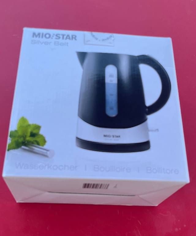Bouilloires électriques: MIO STAR Silver Belt Wasserkocher 1.7 Liter – Neuf (Voir description) à Urdorf par Resumasa
