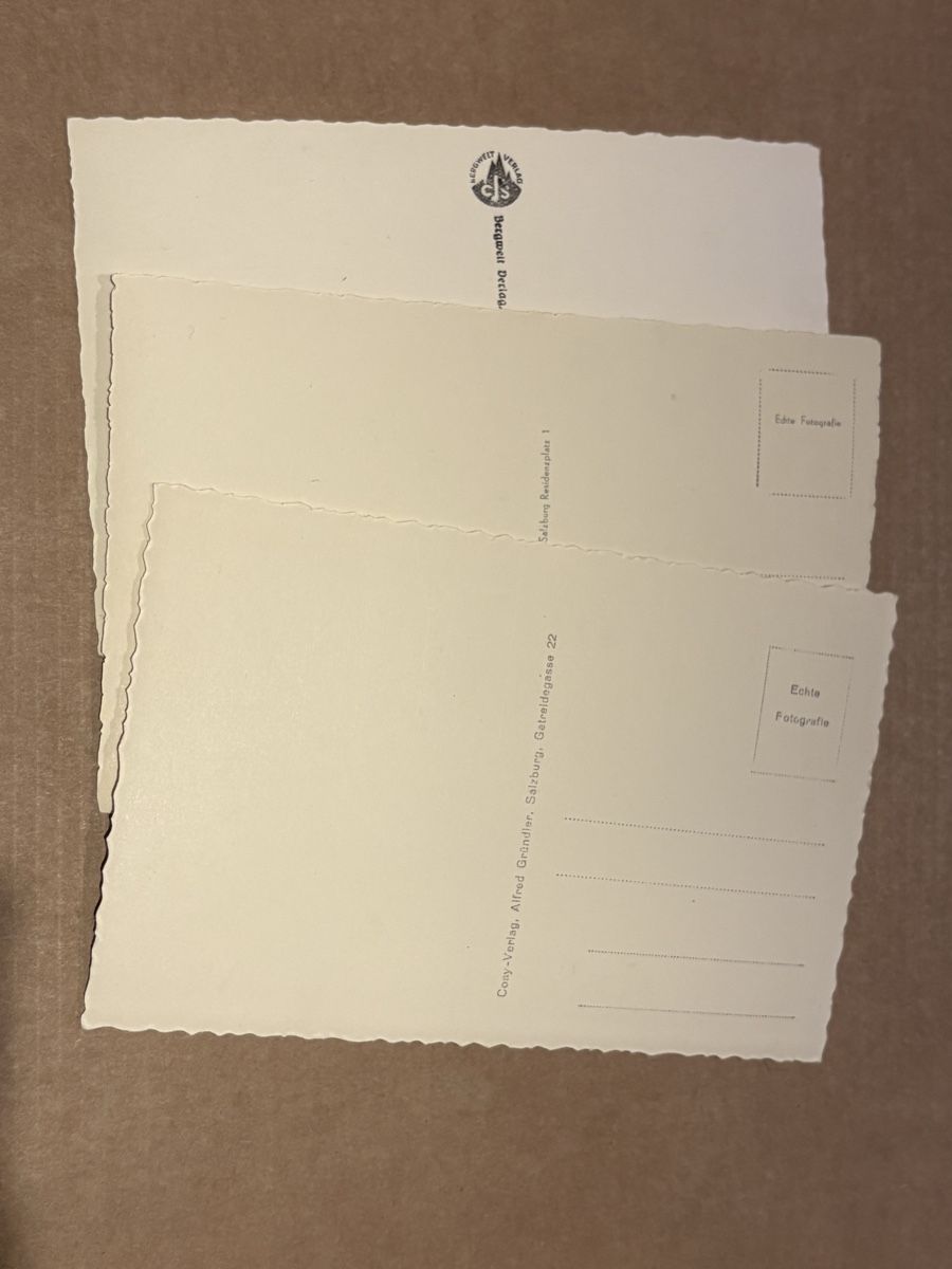 Cartoline postali: 3 AK von Salzburg – Usato da Rümlang venduto da Kartenpost1 1
