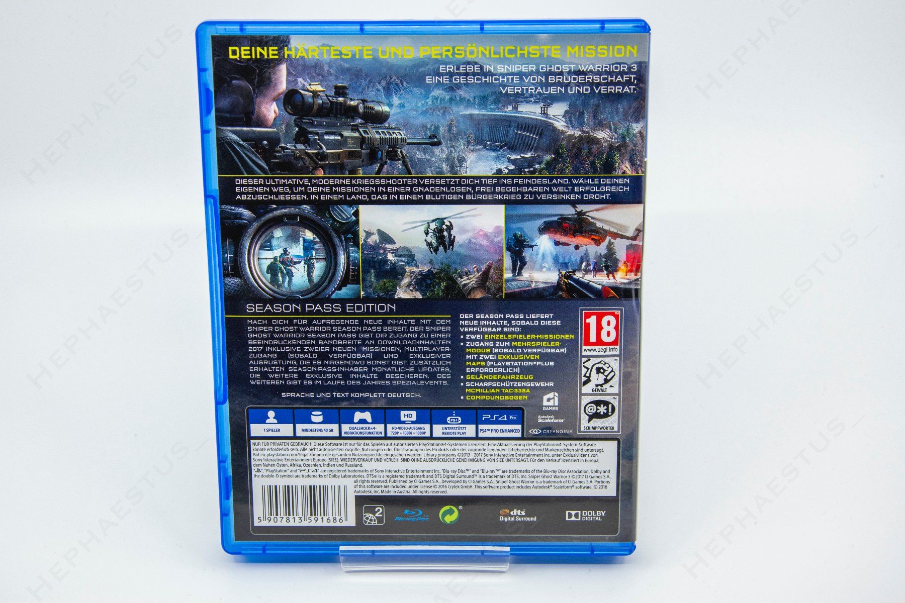 Giochi: Sniper Ghost Warrior 3 Season Pass Edition PS4 – Usato da Effretikon venduto da Hephaestus_ 1