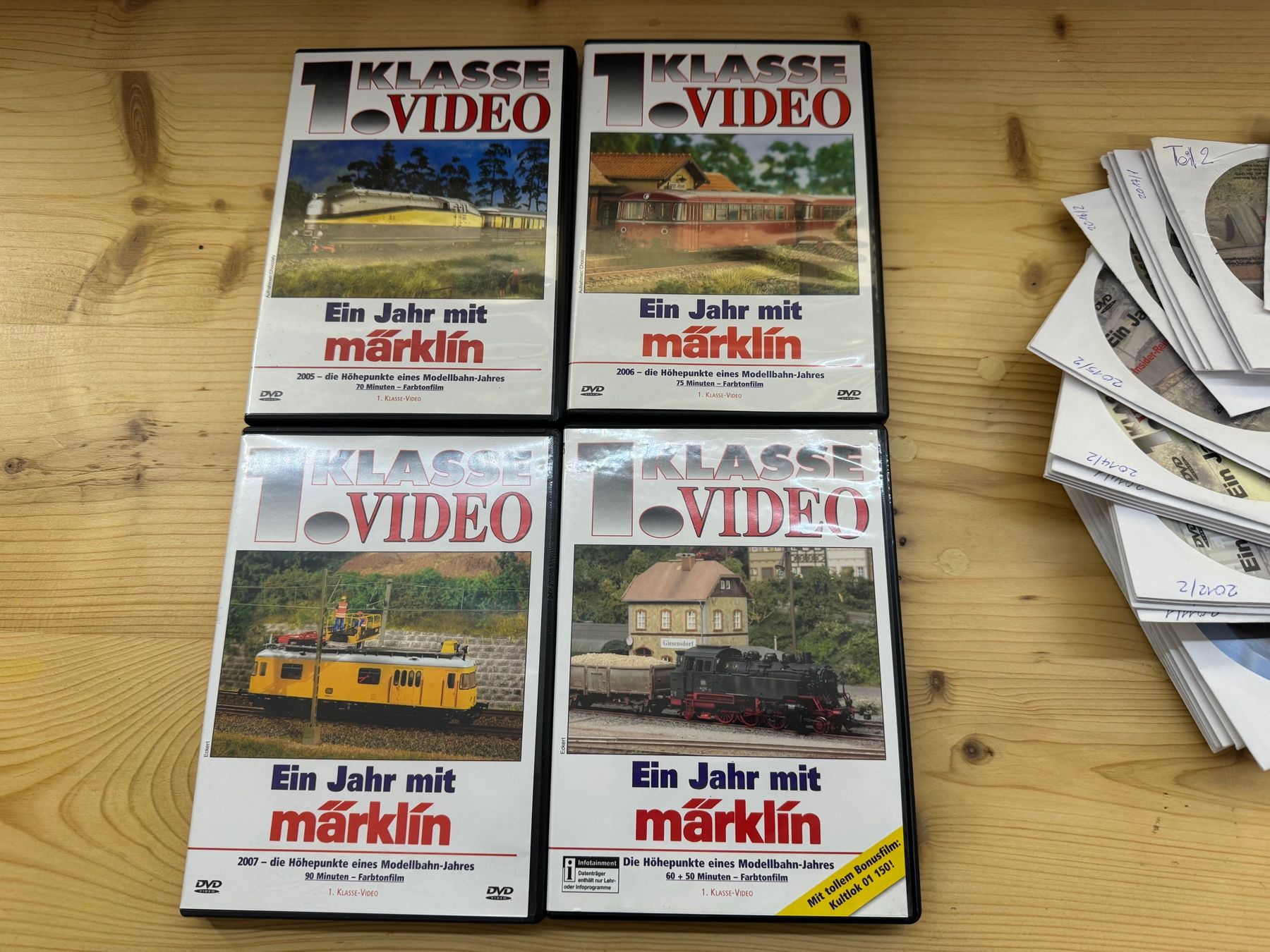 Märklin Modelleisenbahnen: 1 Jahr mit märklin DVD's – Gebraucht aus Klarsreuti von Sbirolipiero 1