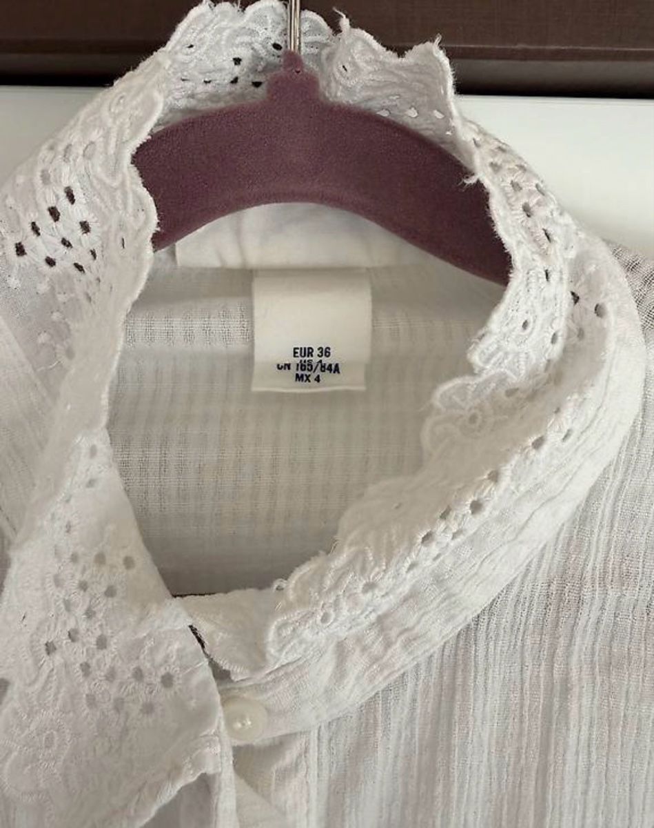 H&M Chemisiers: Damen Bluse weiss – D'occasion à Möhlin par mar_k5wf 1