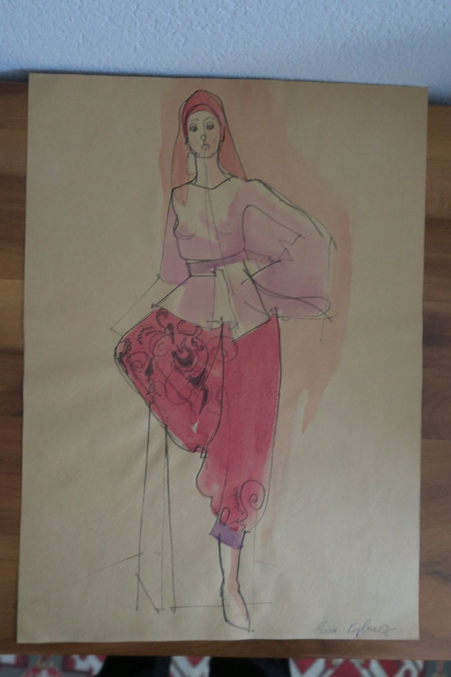 Posters & Illustrations: Eva Kyburz Mischtechnik – D'occasion à Wädenswil par Turusukko 1