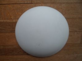 Lampenschirm Glas weiss mit 205 mm Aussengewinde