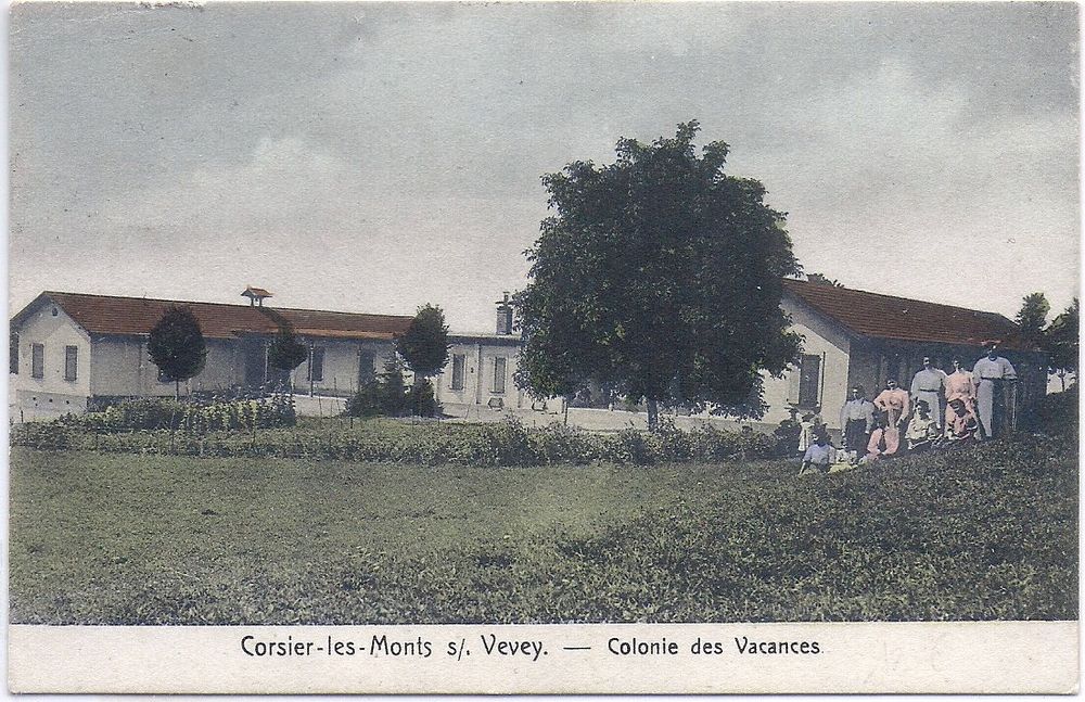 CORSIER - les - MONTS s/. VEVEY, colonie de vacances (RARE) (Gebraucht ...