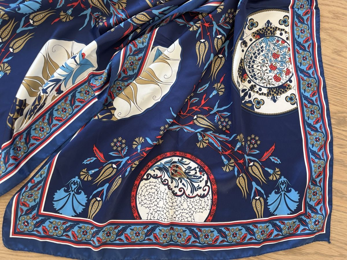 Foulard & Sciarpe: Foulard soie de Turquie, Bursa – Nuovo (secondo la descrizione) da Worb venduto da Titine79 1