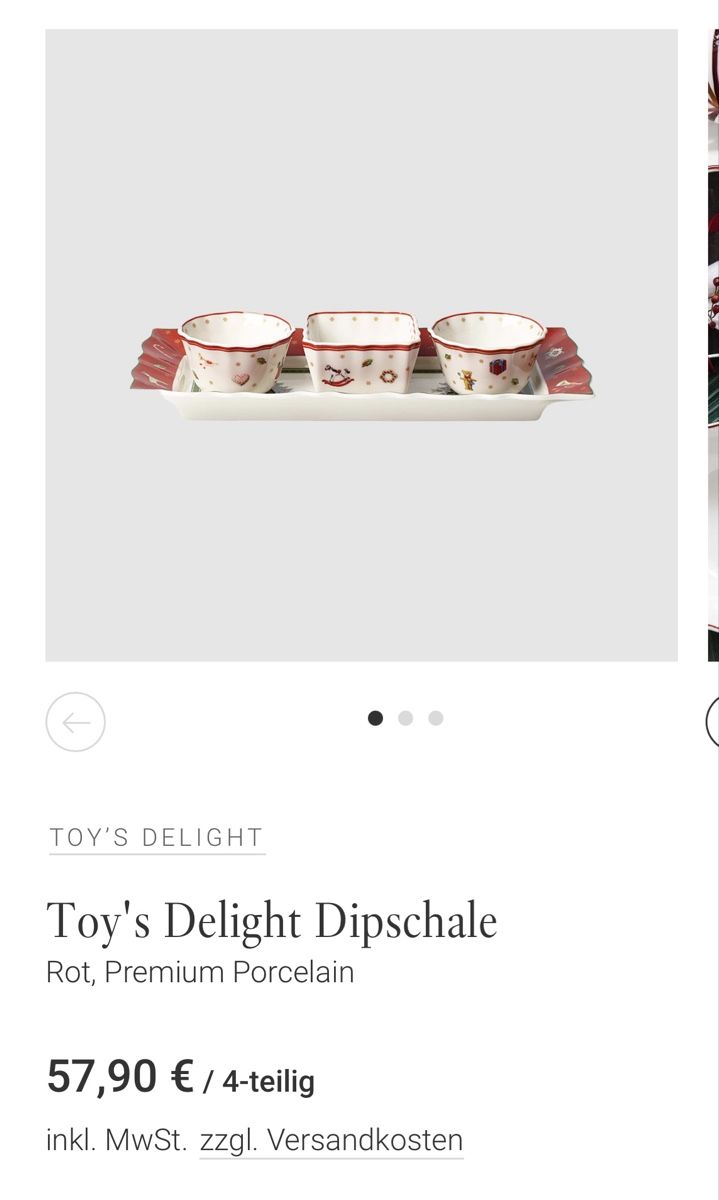 Villeroy & Boch Piatti: Villeroy Boch Set – Nuovo e nell'imballaggio originale da Ebikon venduto da nat_jzh5