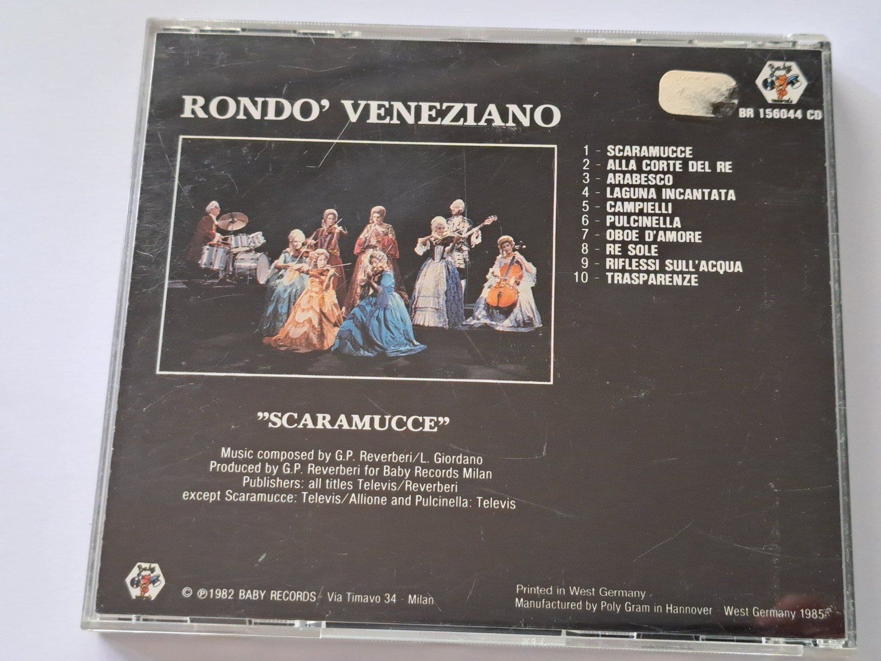 CD: Cd Rondo Veneziano - Scaramucce – Usato da Pully venduto da bro_n52j 1