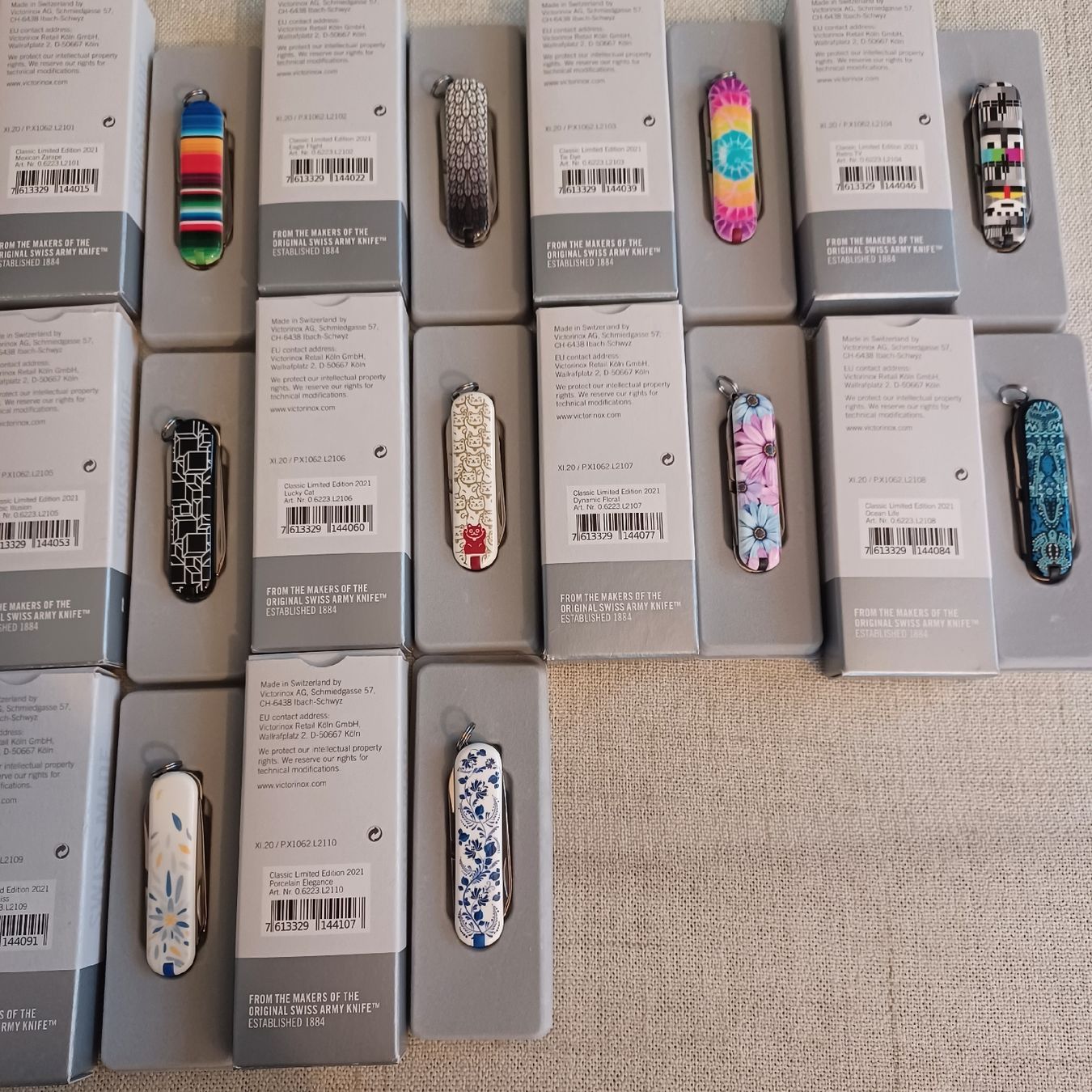 Victorinox Coltelli tascabile: Victorinox Classic Full Set lim. Edt. 2021 – Nuovo (secondo la descrizione) da Balgach venduto da VicAlox 1