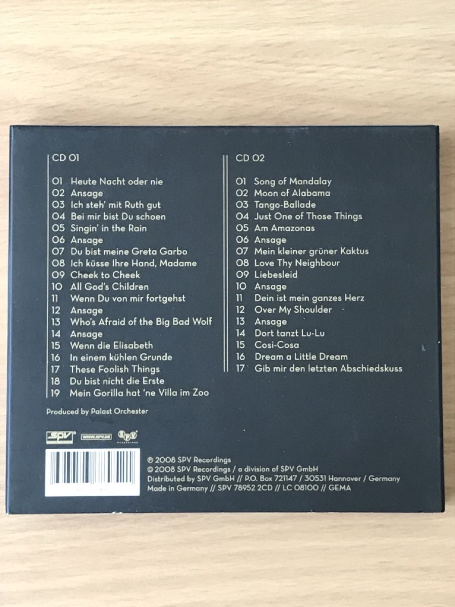 CD: CD Max Raabe & Palast Orchester – Usato da Winterthur venduto da Mmagu 1
