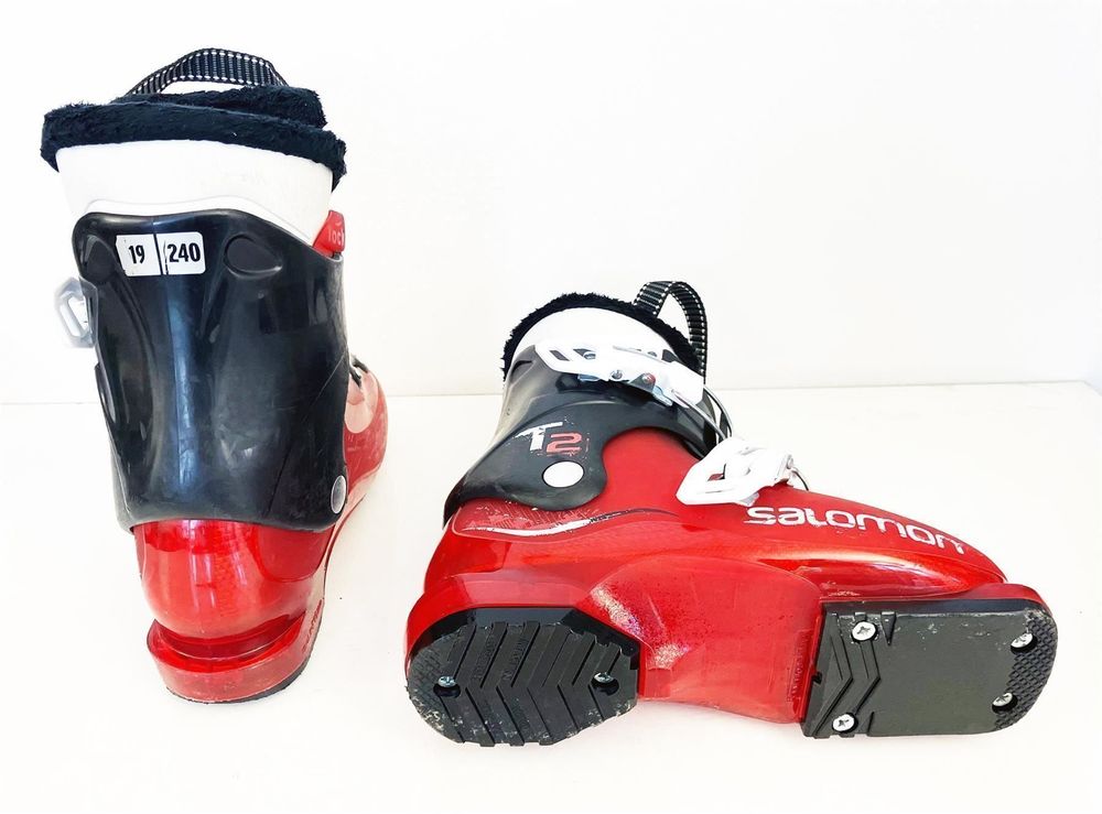Kinder Skischuhe Salomon T2; Grösse 30 ( 19.0 ) 2