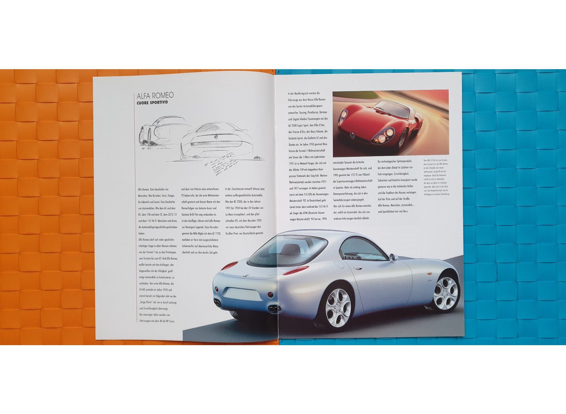 Riviste & Magazine: ALFA ROMEO PROGRAMM 1999 - Prospekt / Katalog – Usato da Viganello venduto da CARLiteratur 1