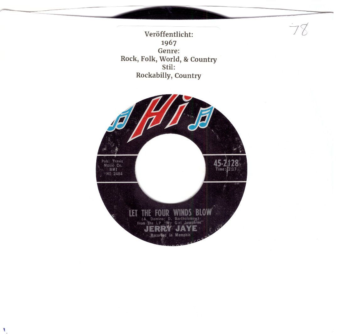 Dischi in vinile: JERRY JAYE – Usato da Bassersdorf venduto da house-of-vinyl