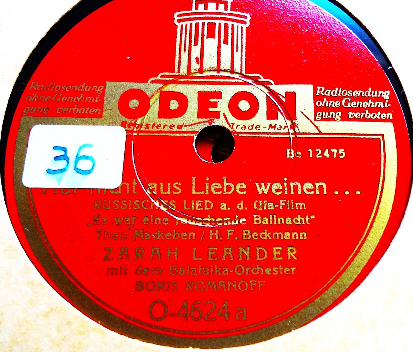 Dischi in vinile: Zahrah Leander, Album mit 12 Schellackplatten – Usato da Hemishofen venduto da Phonomandy 4