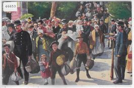 1915 Les Victimes de la Guerre Passage en Suisse d'un Convoi