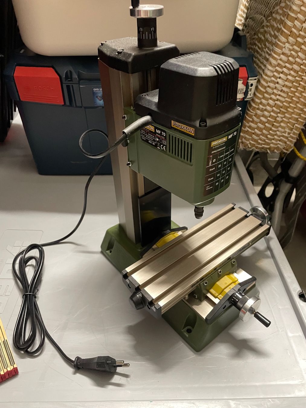 Proxxon Tutte le macchine: Proxxon MICRO-Fräse MF 70 – Nuovo (secondo la descrizione) da Zürich venduto da nebisnebis 1