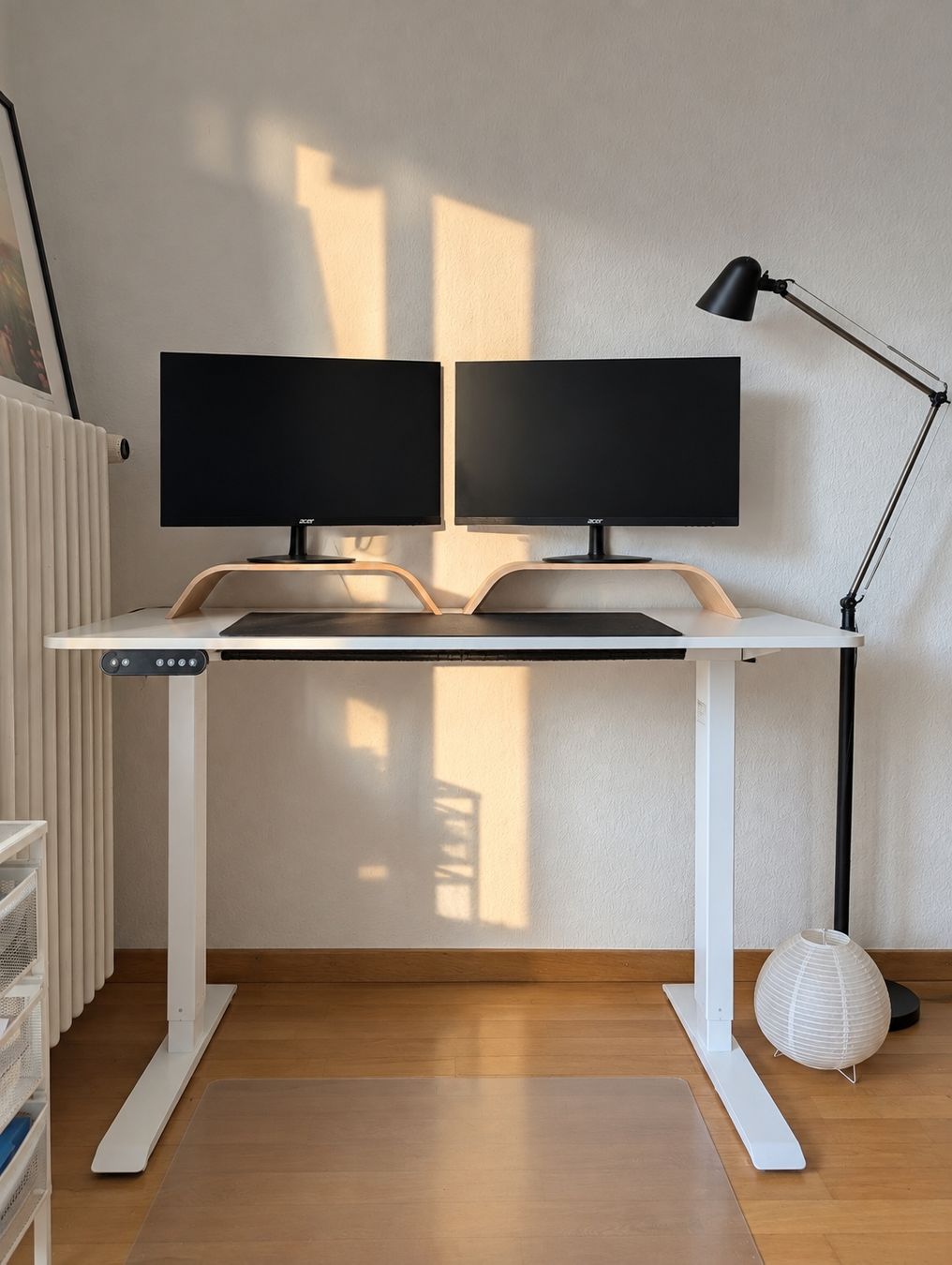 Gonser Schreibtische: Electric Height Adjustable Desk White Like New – Neu (gemäss Beschreibung) aus Zürich von ali_w7gy