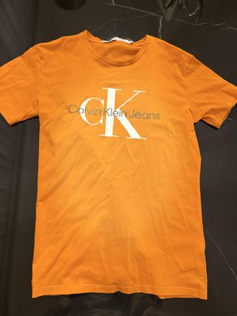 Calvin Klein Jeans T-Shirt Orange XS - Neuwertig!