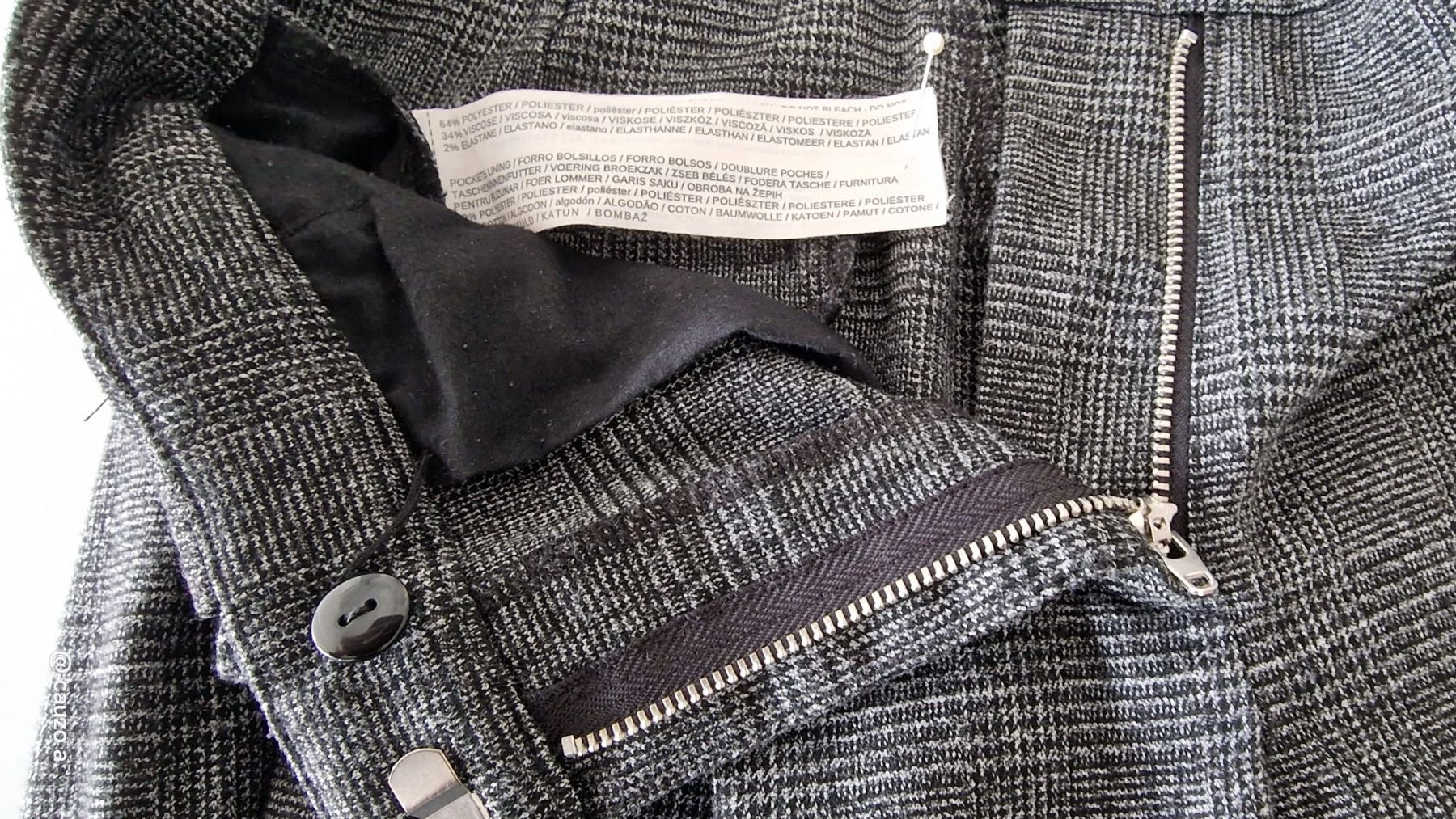 Mango Pantaloni: Mango Basic Hose/Pantaloni/Pantalon/Trousers – Usato da Magden venduto da stricklady 6