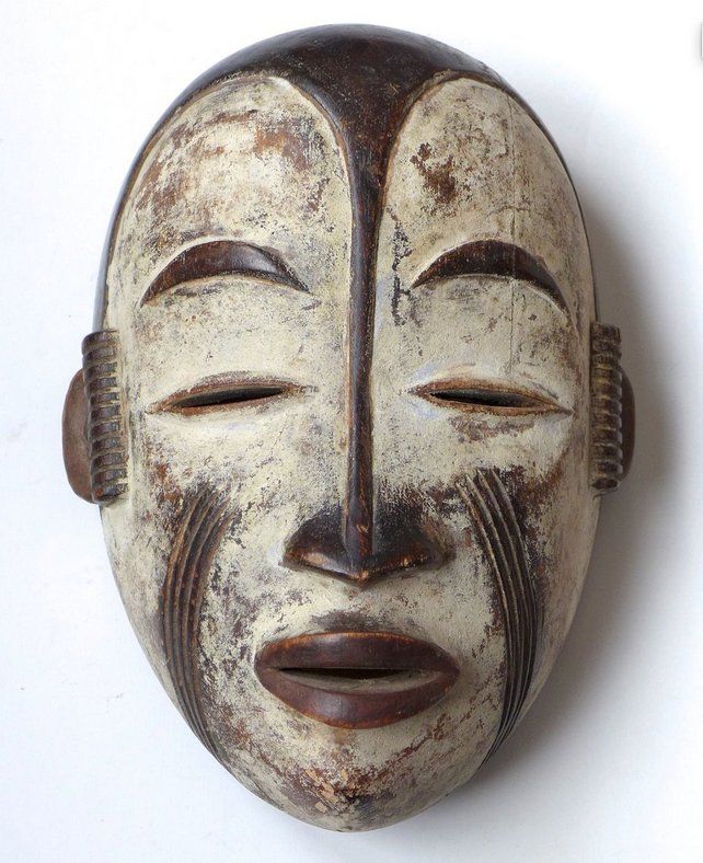 Arte internazionale: Afrika-Maske, Mali, 22 x 30 cm. – Usato da Chur venduto da Bombai01 1