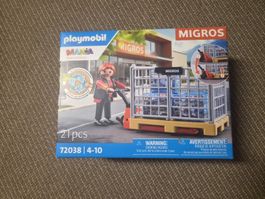 Playmobil 70238 Migros 21 pcs 4-10 Jahre Neu