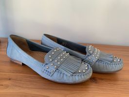 Schuhe, Leder Grösse 5,5