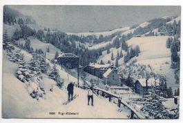 RIGI-KÖSTERLI Wintersport - Skifahrer