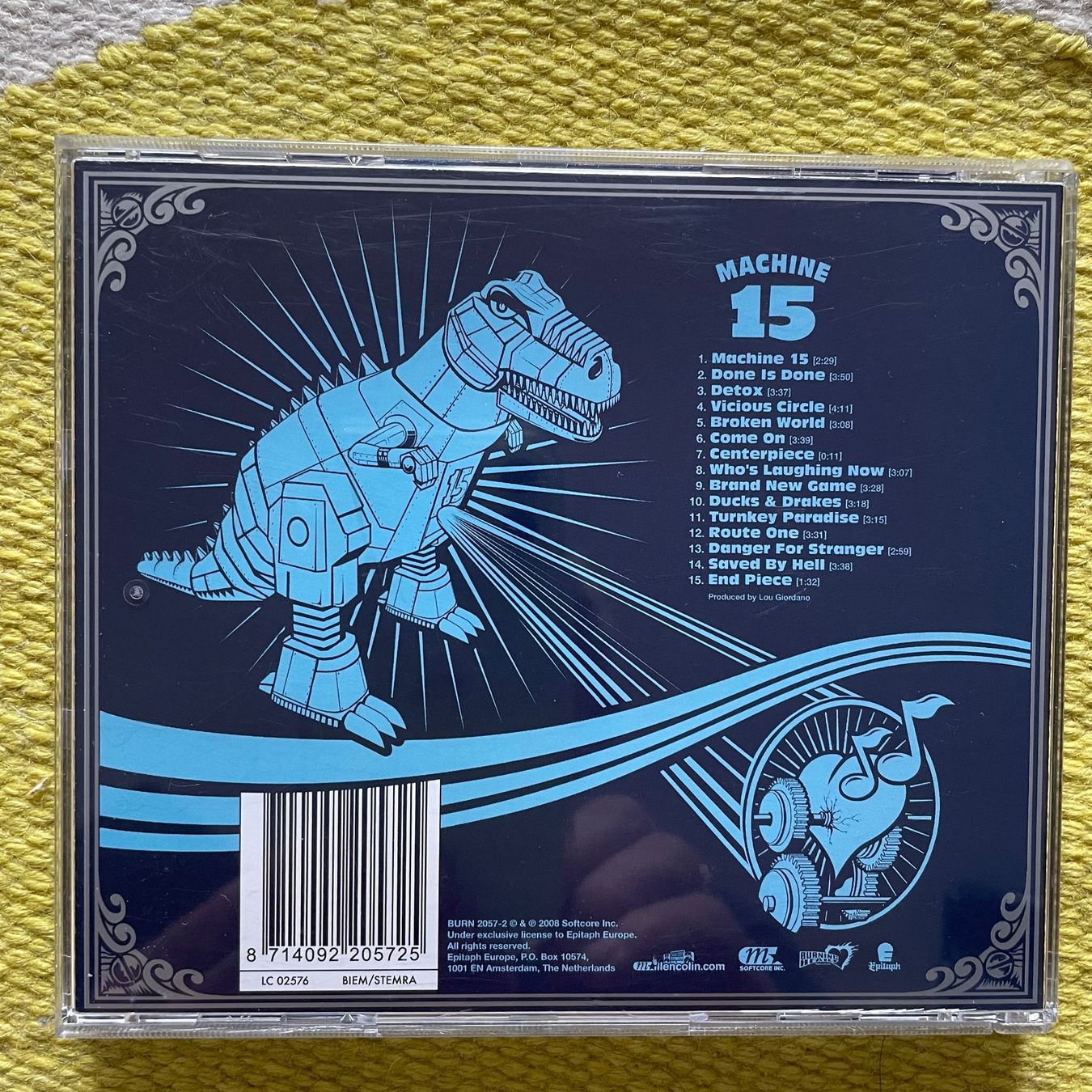 CD: MILLENCOLIN-MACHINE 15 – Usato da Rorschacherberg venduto da CD-Roli 1