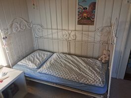 Eisenbett Kinder Bett antik