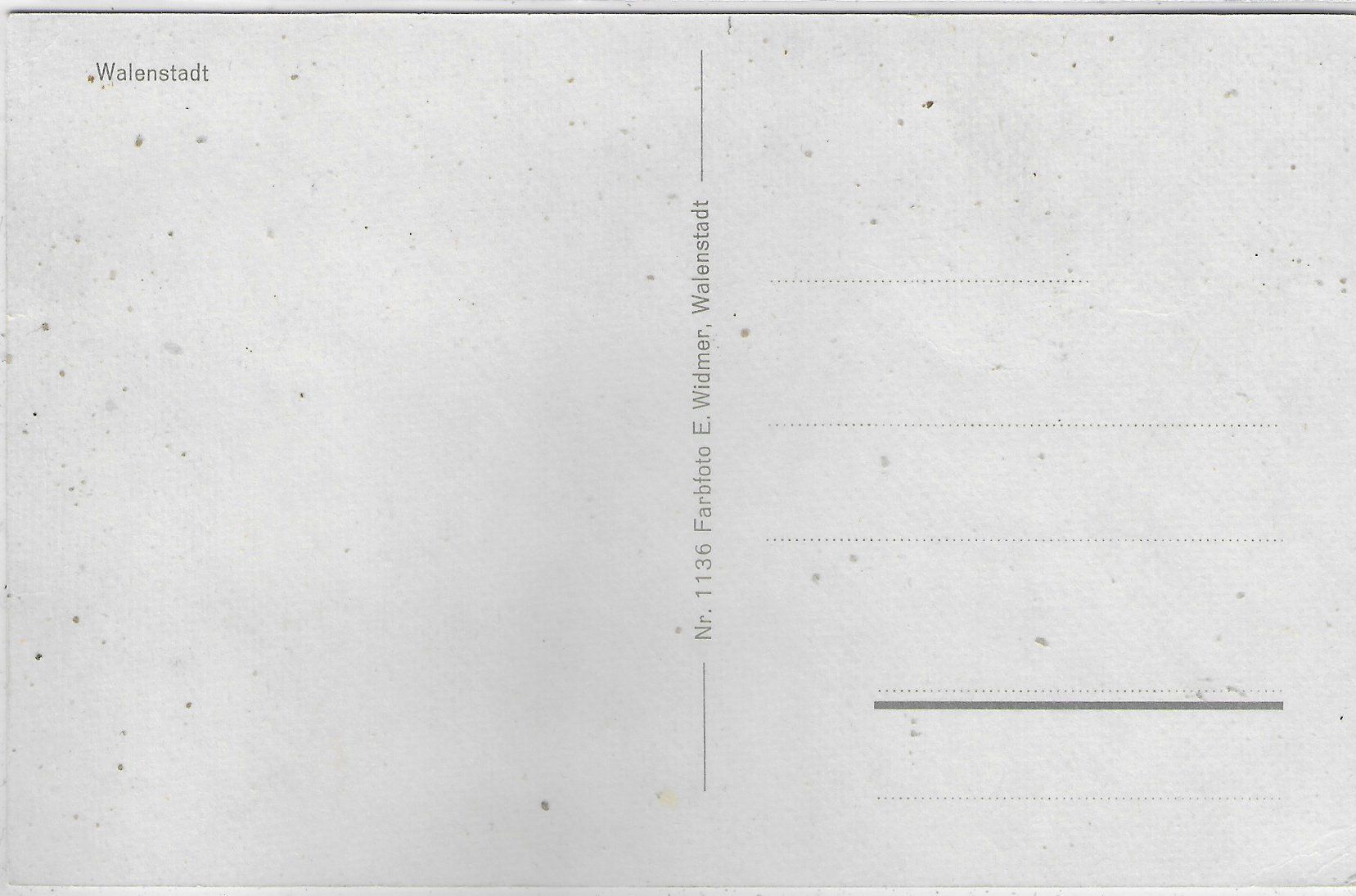 Cartoline postali: Walenstadt - Generalansicht – Usato da Ettingen venduto da Kartenplanet 1