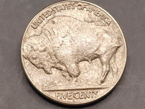 Alle Münzen: 1935-s - 5 Cent "Buffalo Nickel" (Rar) – Gebraucht aus Sirnach von Trekk64 1